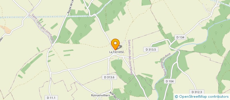 localisation de l'entreprise LNS à SAINT-LUBIN-DES-JONCHERETS