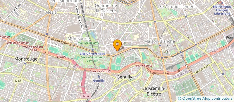 localisation de l'entreprise LNS (LE NEW SOUDAN)  PARIS