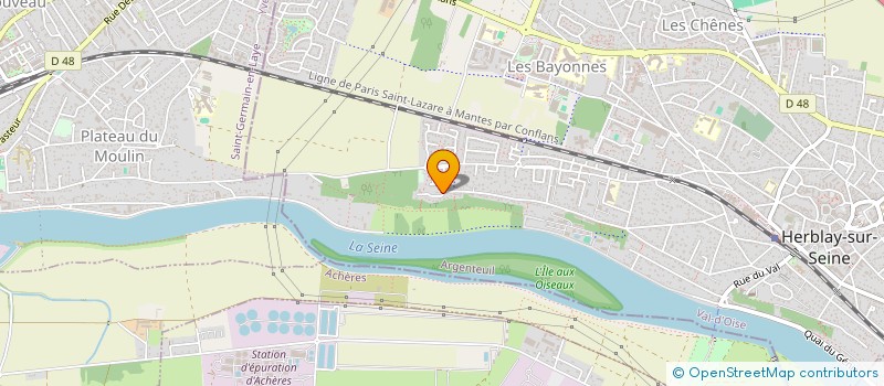 localisation de l'entreprise LNSO  HERBLAY-SUR-SEINE