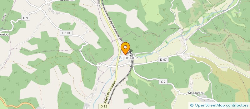 localisation de l'entreprise LNT  NUZEJOULS