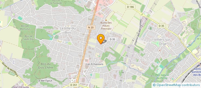 localisation de l'entreprise LNTG  MONTLHERY