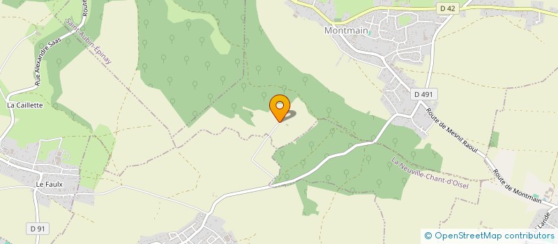 localisation de l'entreprise LNTP 76  MONTMAIN