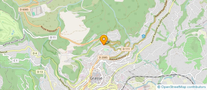 localisation de l'entreprise LNV  GRASSE