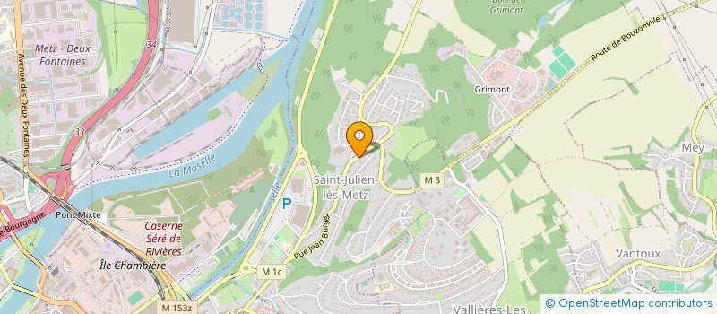 localisation de l'entreprise LNV GROUPE  SAINT-JULIEN-LES-METZ