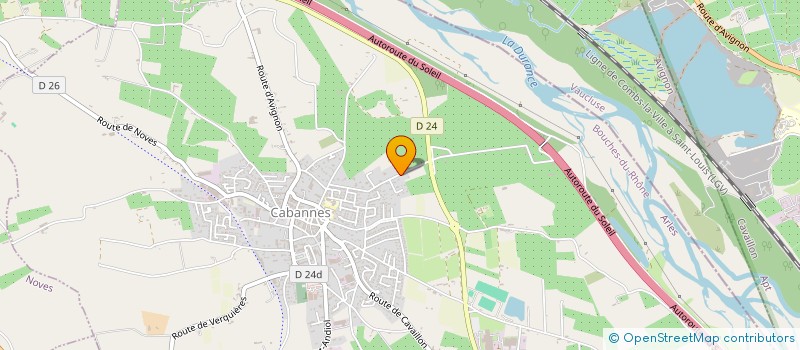 localisation de l'entreprise LNVL  CABANNES