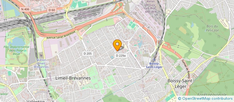 localisation de l'entreprise LNX à LIMEIL-BREVANNES