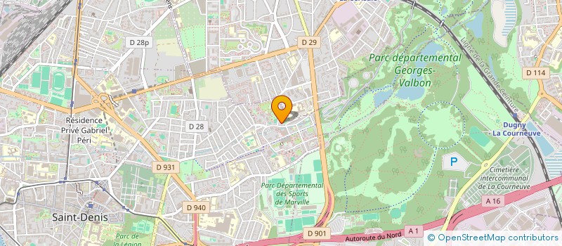 localisation de l'entreprise LNY-TRANSPORT  SAINT-DENIS