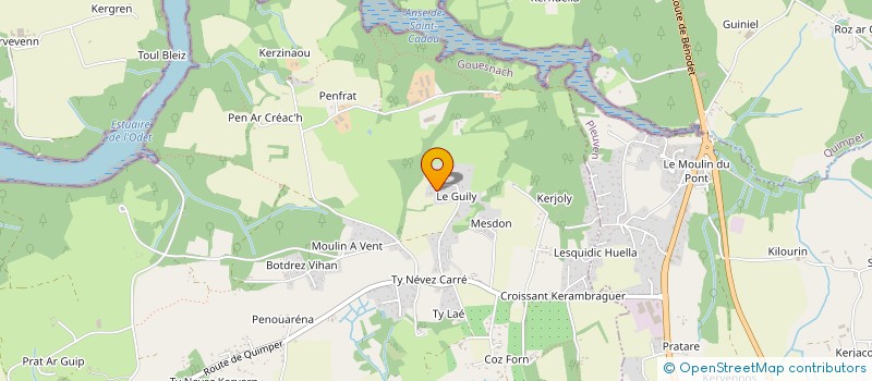 localisation de l'entreprise LNZ  GOUESNACH