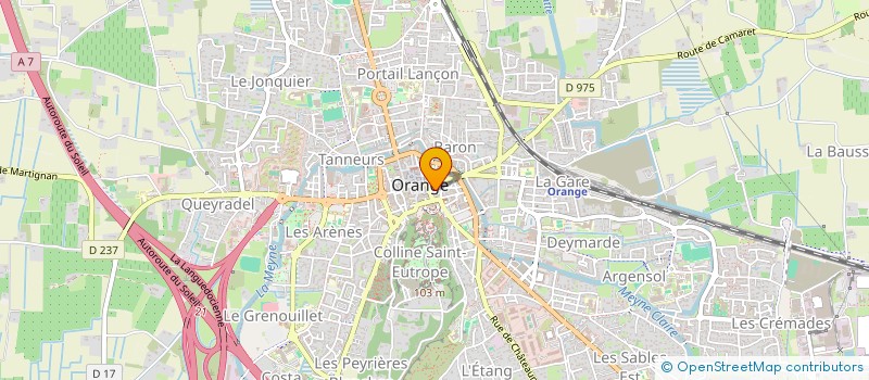 localisation de l'entreprise LO  ORANGE