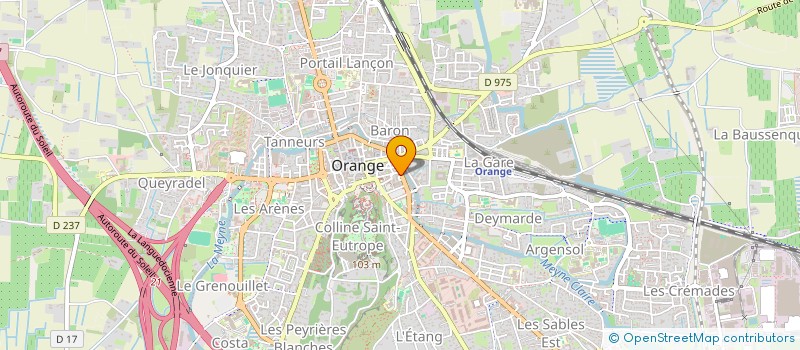 localisation de l'entreprise LO BARRI  ORANGE