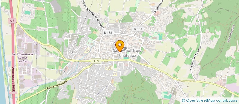 localisation de l'entreprise LO BEGUINO à SAINT-PAUL-TROIS-CHATEAUX