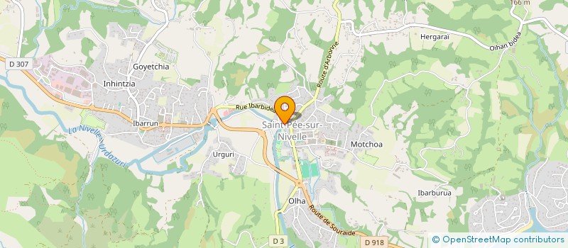 localisation de l'entreprise LO BERGE à SAINT-PEE-SUR-NIVELLE