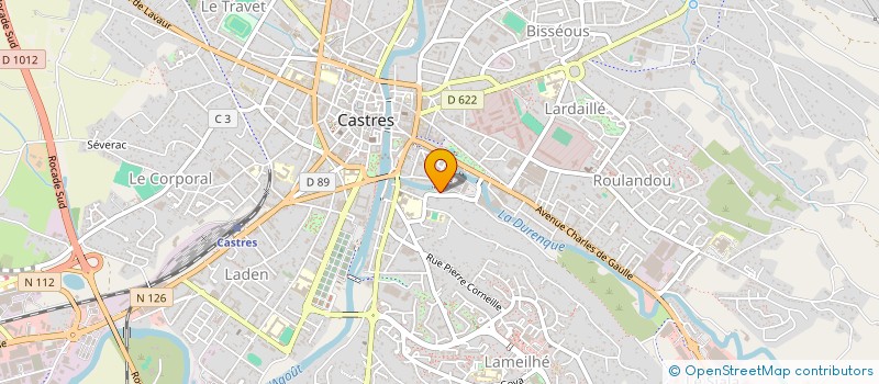 localisation de l'entreprise LO BOLEGASON  CASTRES