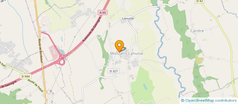 localisation de l'entreprise LO-CA FRANCE  MIOSSENS-LANUSSE