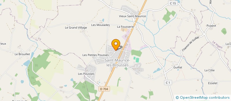 localisation de l'entreprise LO CABANO DAU MICHEU à SAINT-MAURICE-LES-BROUSSES