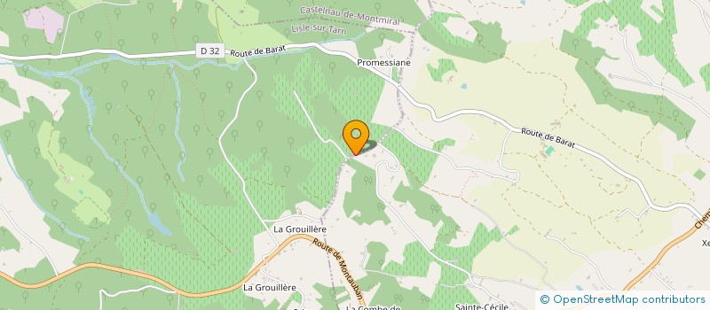 localisation de l'entreprise LO CANTO PERLIC à GAILLAC