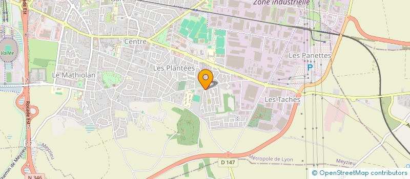 localisation de l'entreprise LO CAYROU  MEYZIEU