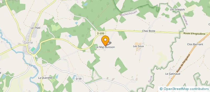 localisation de l'entreprise LO CHAMIN DE SENT JAUME à GORRE