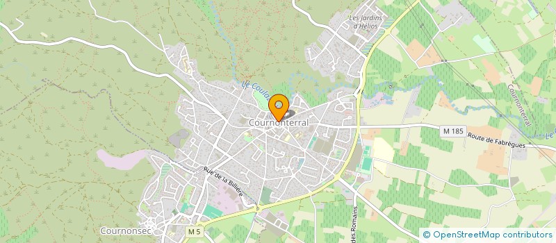 localisation de l'entreprise LO CHIVALET DE COURNONTERRAL  COURNONTERRAL