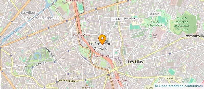 localisation de l'entreprise LO'CO à LE PRE-SAINT-GERVAIS