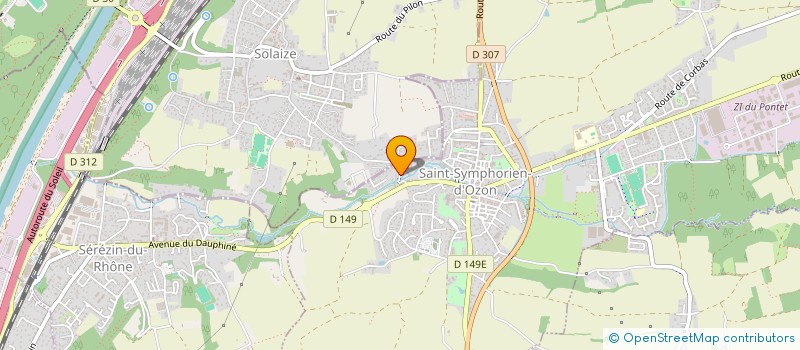localisation de l'entreprise LO CONSULTANT  SCIENTIFIQUE  SAINT-SYMPHORIEN-D'OZON