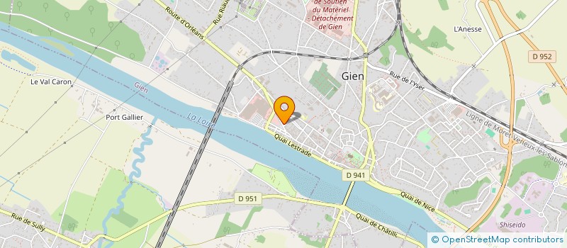 localisation de l'entreprise LO D' ASIE à GIEN