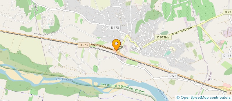 localisation de l'entreprise LO DE PISCINES  LAURIS