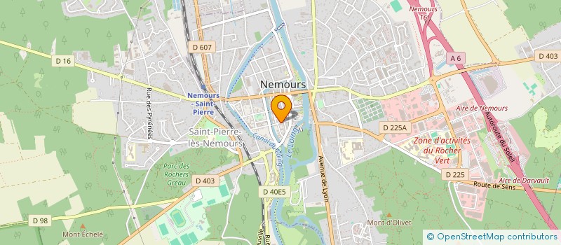 localisation de l'entreprise LO-DJA EXPRESS à NEMOURS