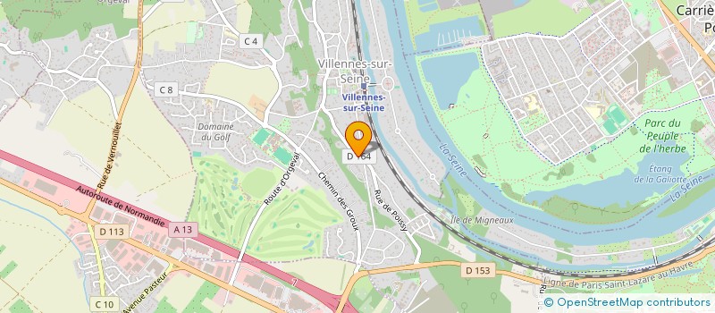 localisation de l'entreprise LO-EN  VILLENNES-SUR-SEINE