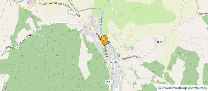 localisation de l'entreprise LO FORNIAL à CAMARES