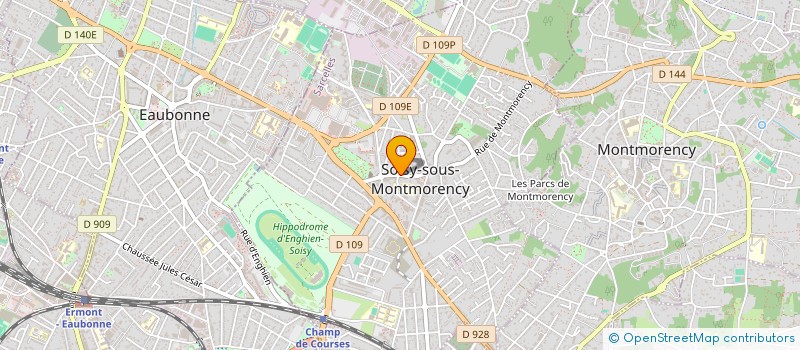 localisation de l'entreprise LO FRAYSSOU  SOISY-SOUS-MONTMORENCY