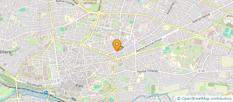 localisation de l'entreprise LO HAUR  PAU