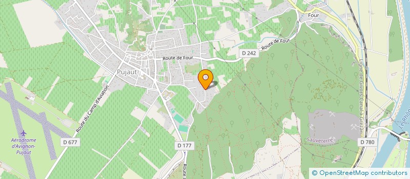 localisation de l'entreprise LO HUSTINAD  PUJAUT