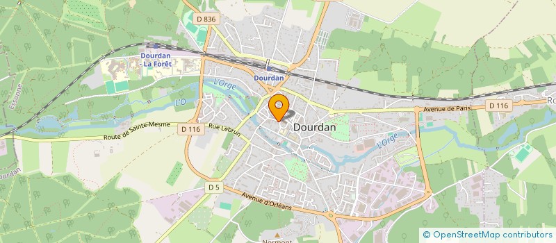 localisation de l'entreprise LO-IMMO à DOURDAN