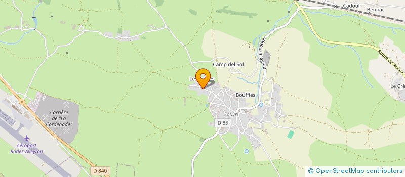 localisation de l'entreprise LO.IS  SALLES-LA-SOURCE