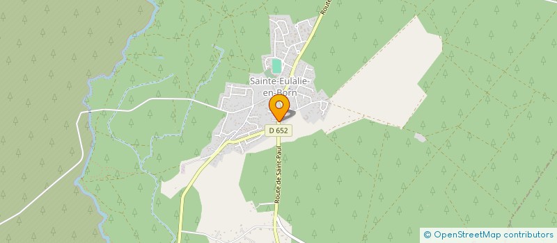 localisation de l'entreprise LO-J  SAINTE-EULALIE-EN-BORN