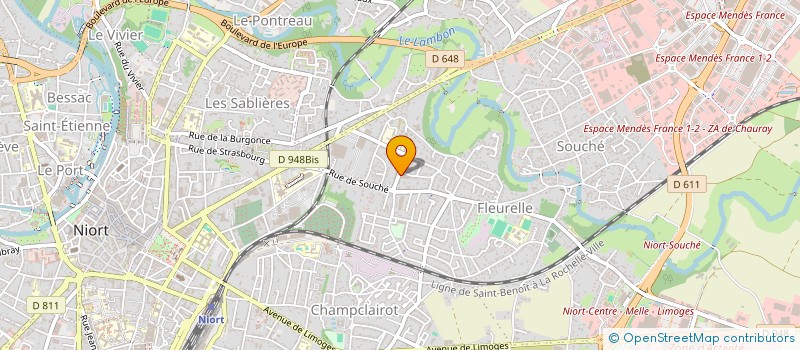 localisation de l'entreprise LO.KASION DU SON à NIORT