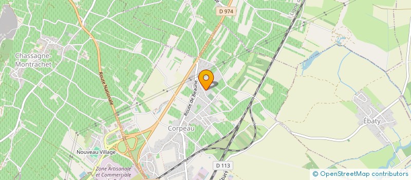 localisation de l'entreprise LO&LNCOLLARD  CORPEAU