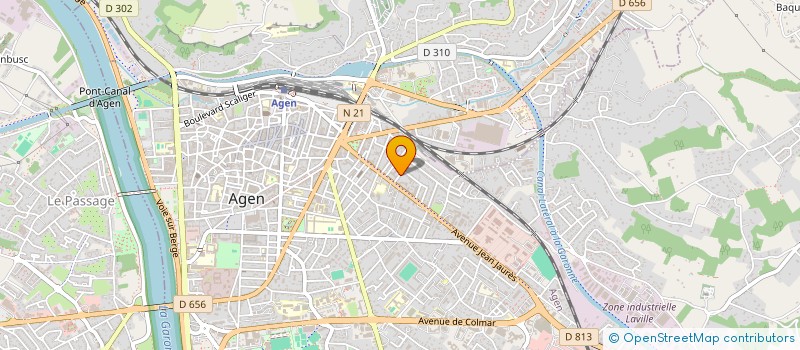 localisation de l'entreprise LO LUGARN - LOU LUGAR à AGEN