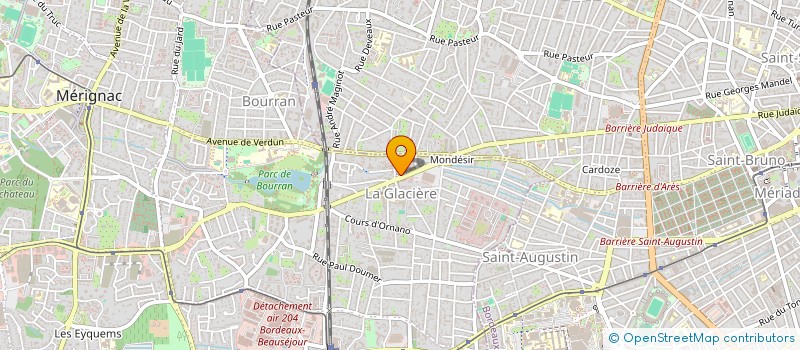 localisation de l'entreprise LO-LUM  MERIGNAC