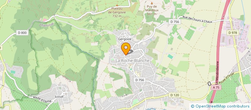 localisation de l'entreprise LO&MA CONSULTING  LA ROCHE-BLANCHE