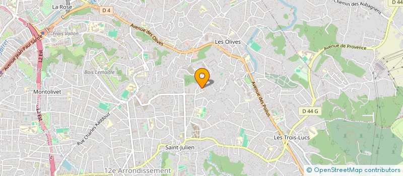 localisation de l'entreprise LO & MC à MARSEILLE