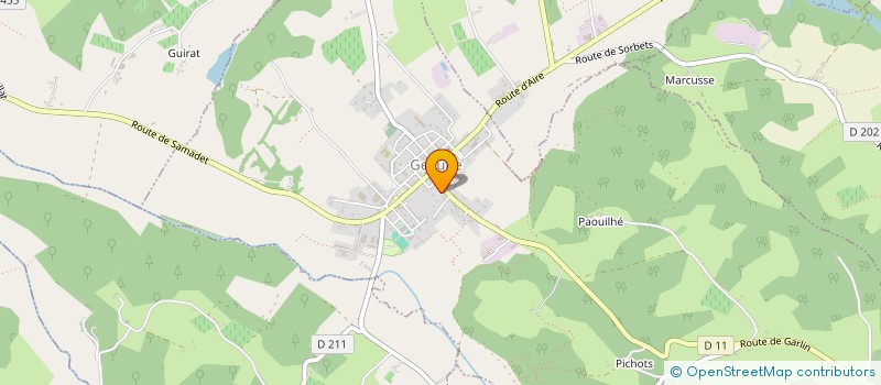 localisation de l'entreprise LO NOTARI DE GEUNA  GEAUNE