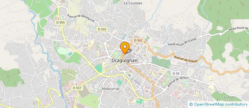 localisation de l'entreprise LO PAIS LIBRAIRIE GALERIE SARL à DRAGUIGNAN
