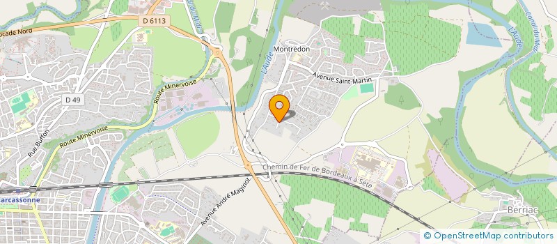 localisation de l'entreprise LO PORTANEL à CARCASSONNE