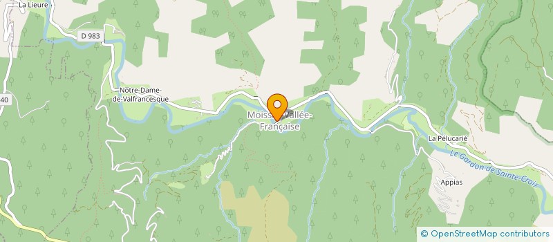 localisation de l'entreprise LO RAMAS à SAINTE-CROIX-VALLEE-FRANCAISE