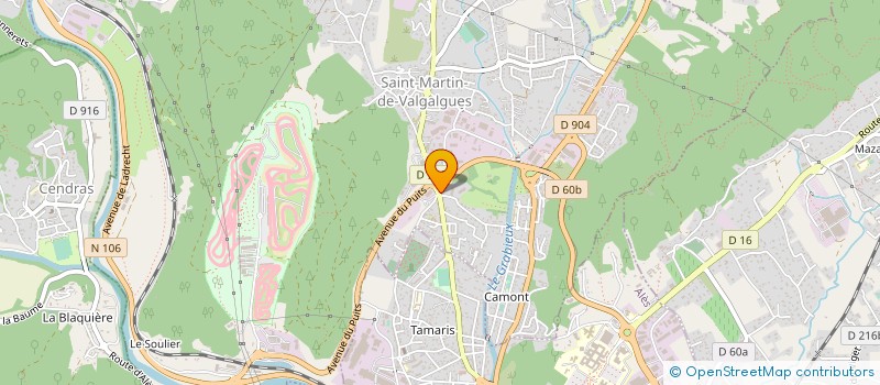 localisation de l'entreprise LO RECANTON  SAINT-MARTIN-DE-VALGALGUES