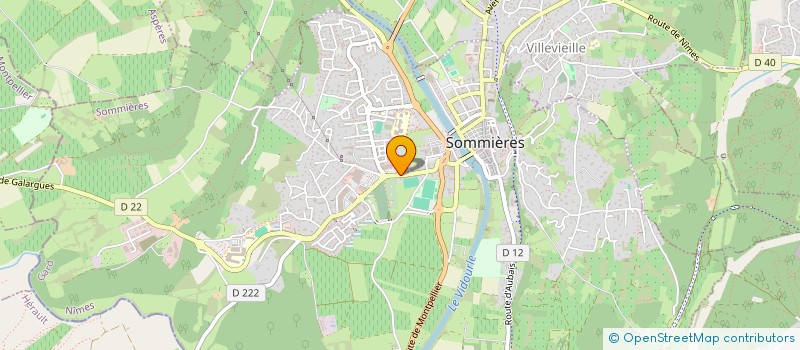 localisation de l'entreprise LO.RI.ES.  SOMMIERES