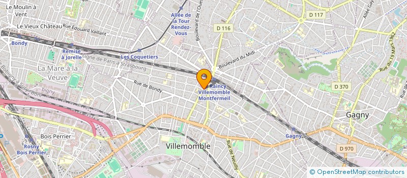 localisation de l'entreprise LO STIVALE à VILLEMOMBLE