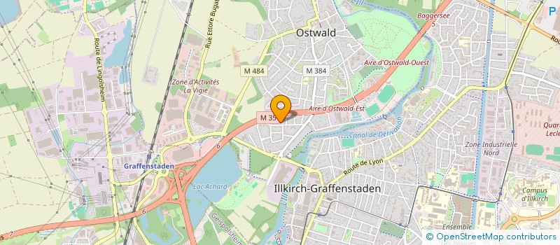 localisation de l'entreprise LO TRANSPORTS  OSTWALD